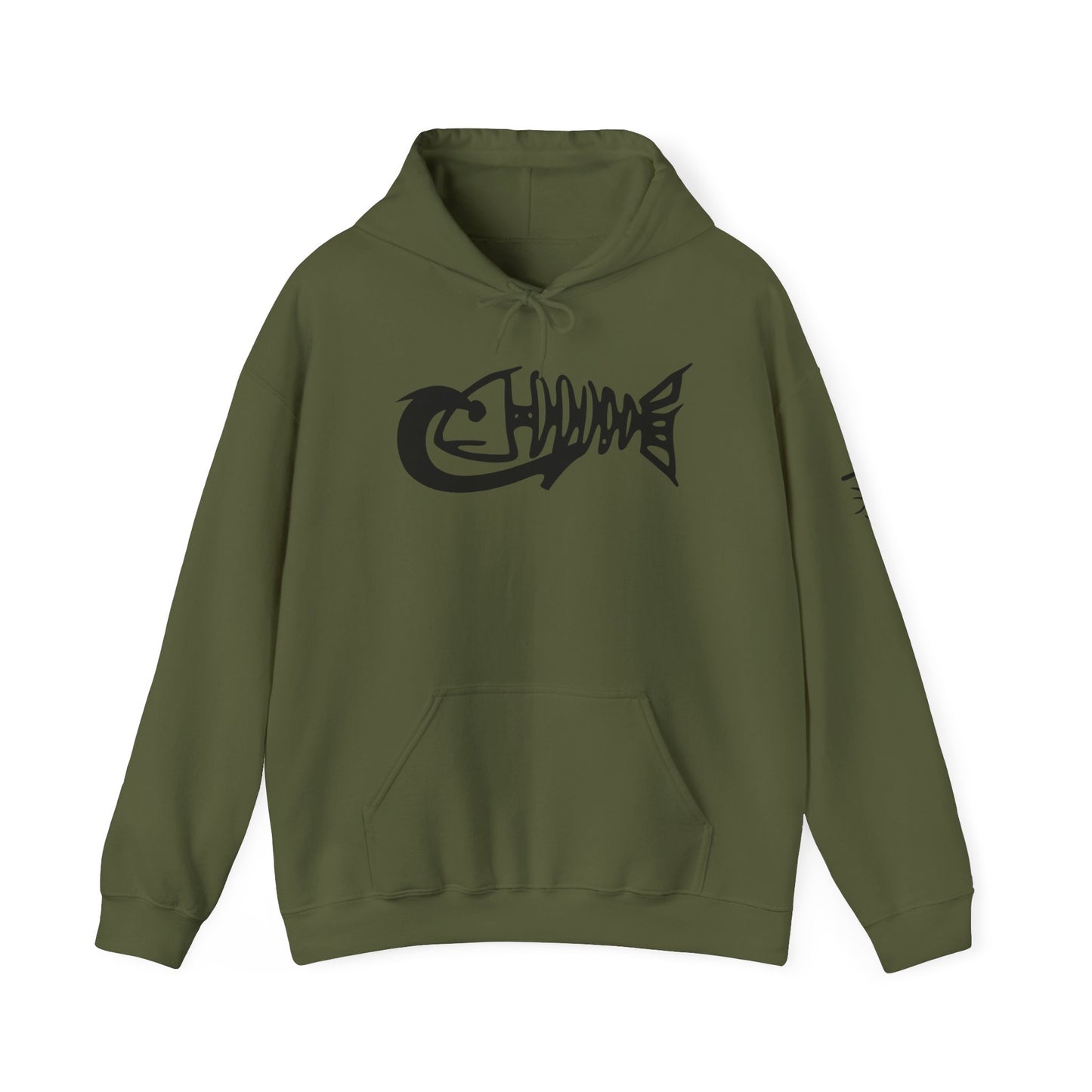 Hooked Fish Hooded Sweatshirt