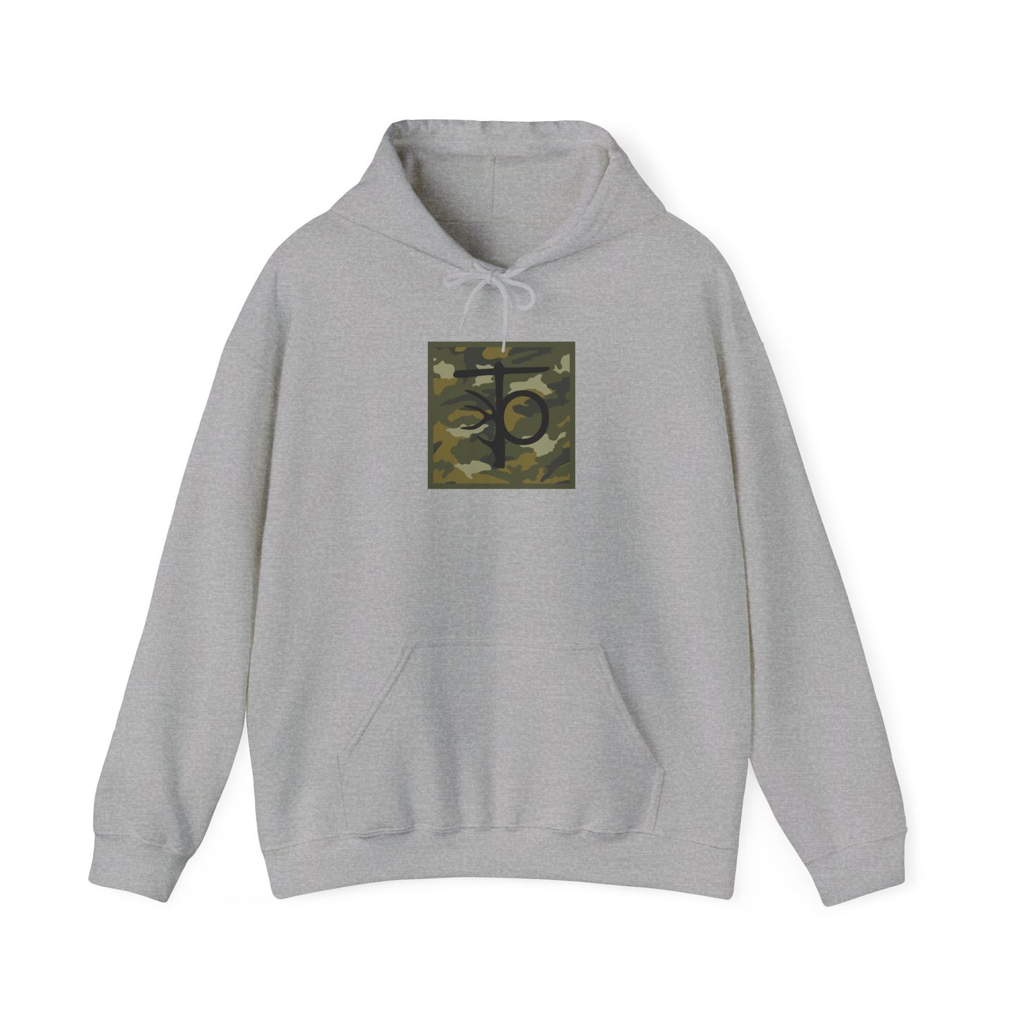 Camo Antlered TO Hooded Sweatshirt