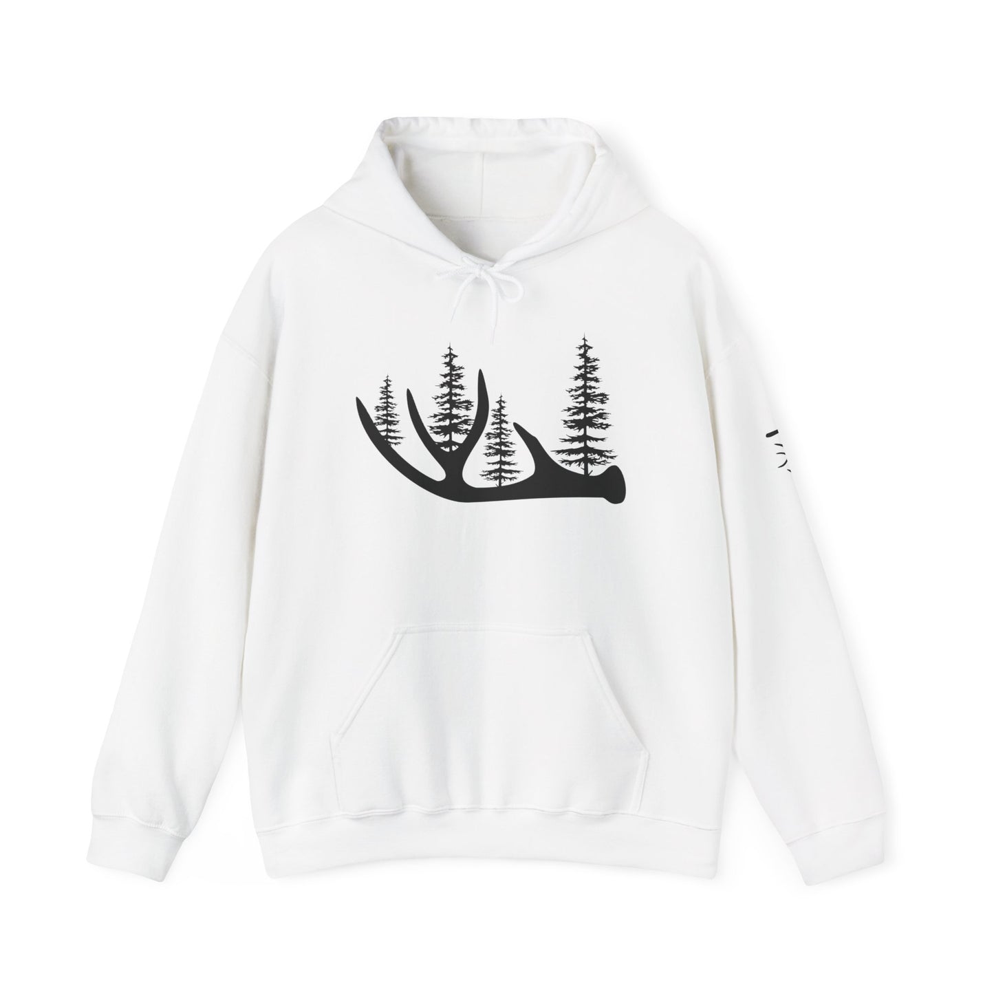 Antler Tree Hooded Sweatshirt