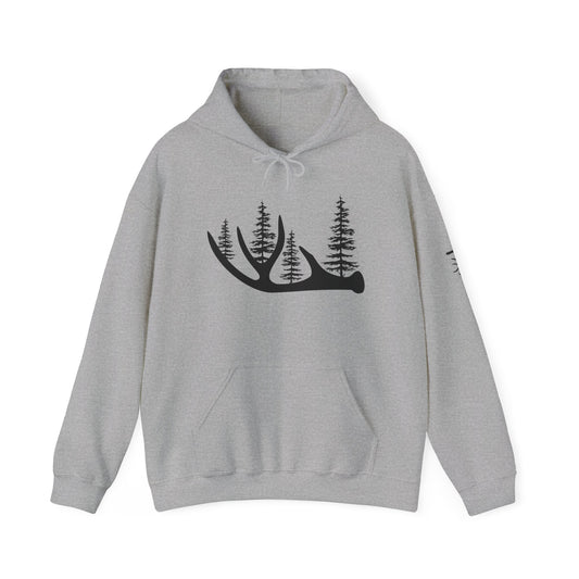 Antler Tree Hooded Sweatshirt