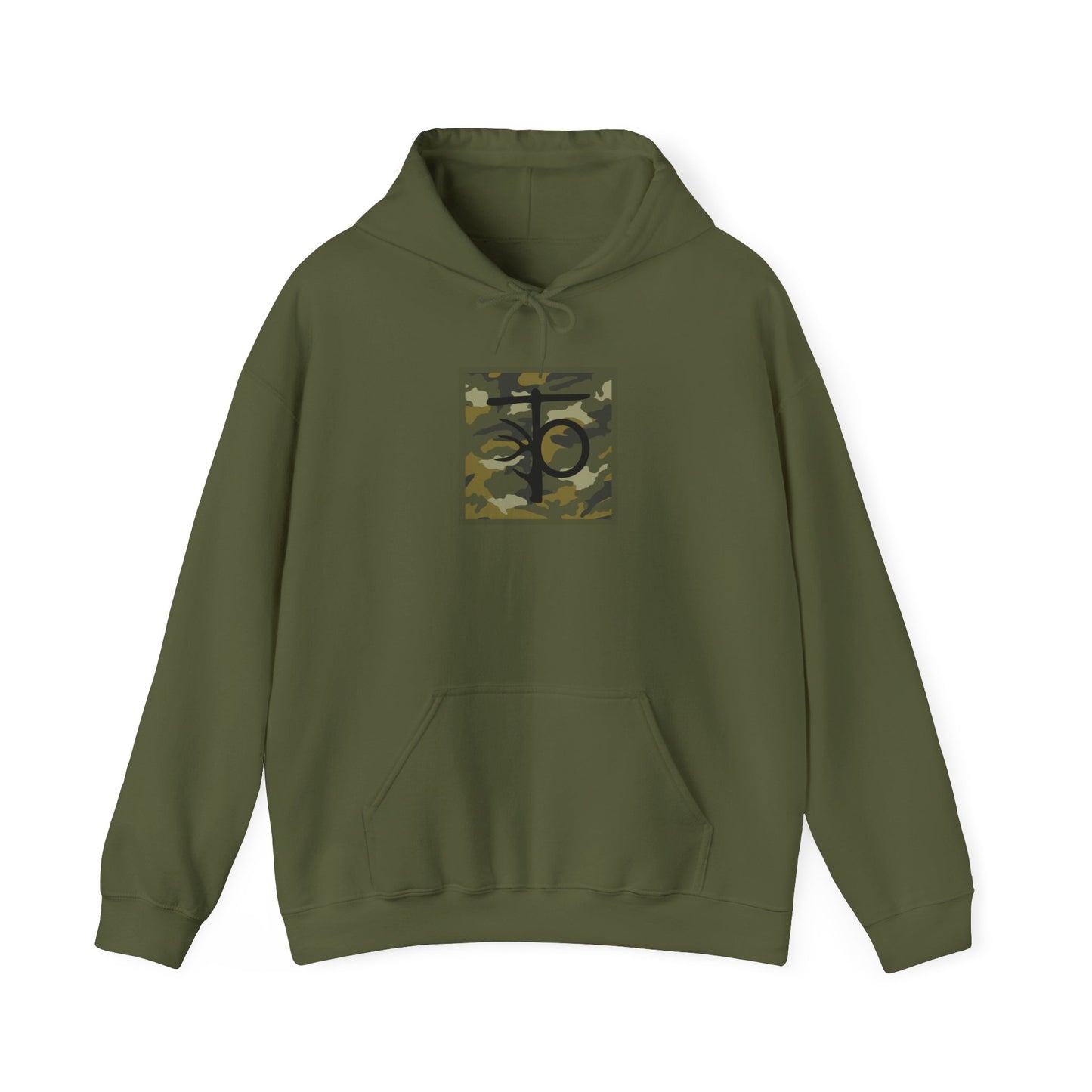 Camo Antlered TO Hooded Sweatshirt