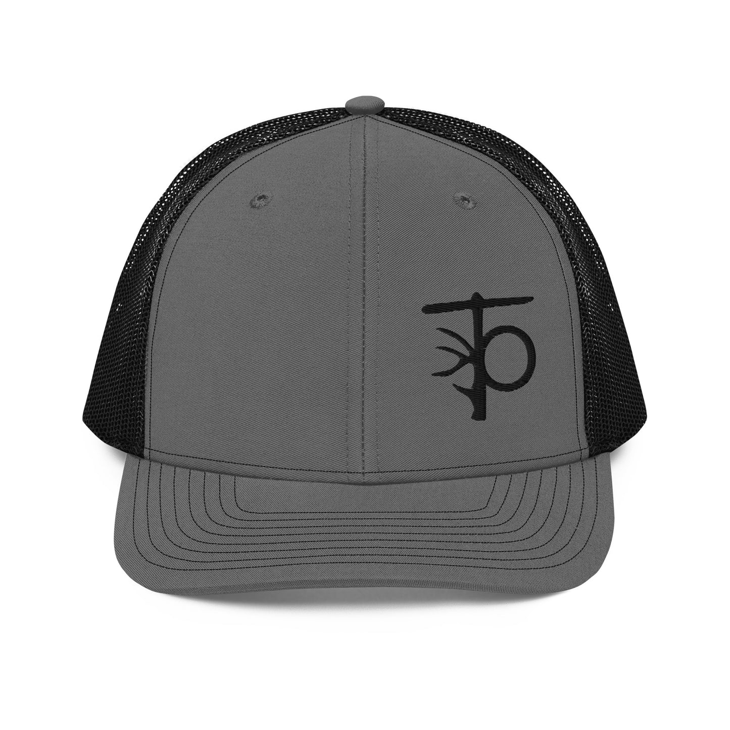 Charcoal & Black Trucker Cap