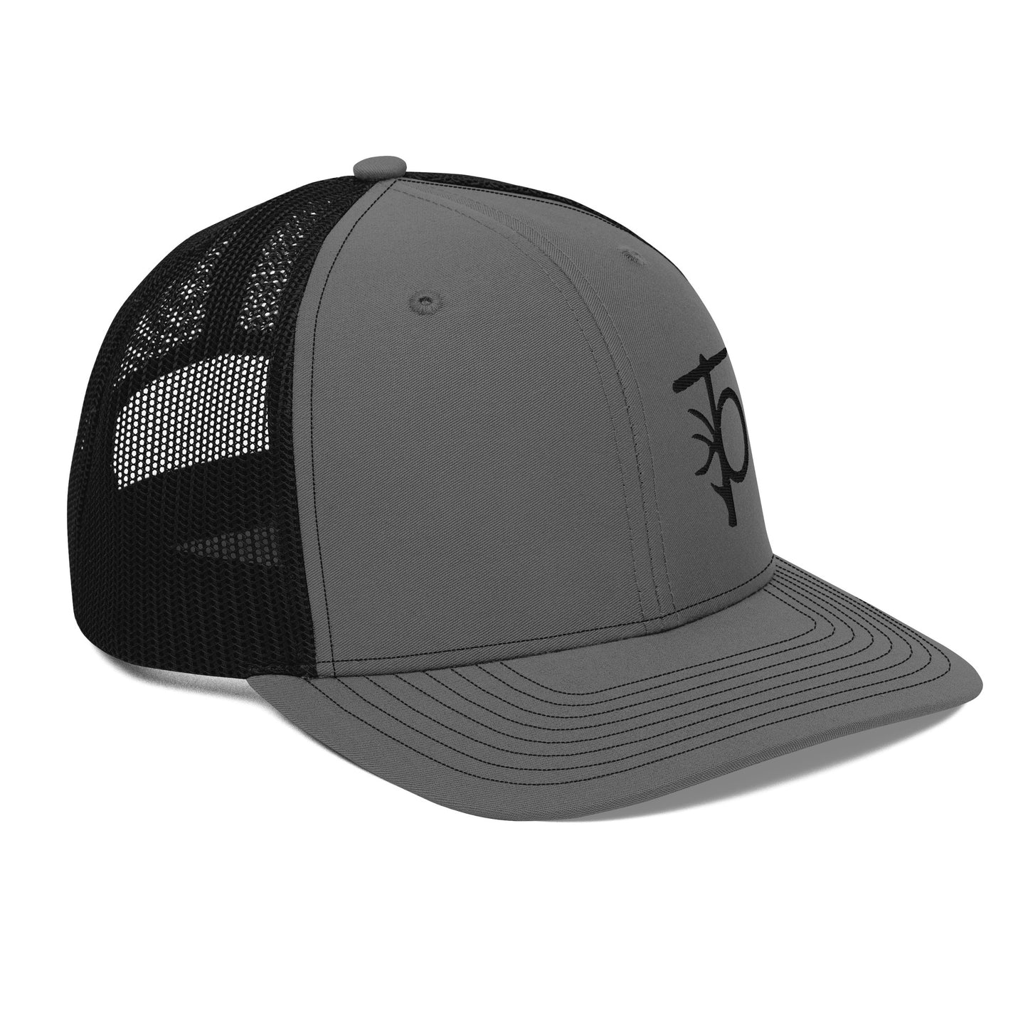 Charcoal & Black Trucker Cap