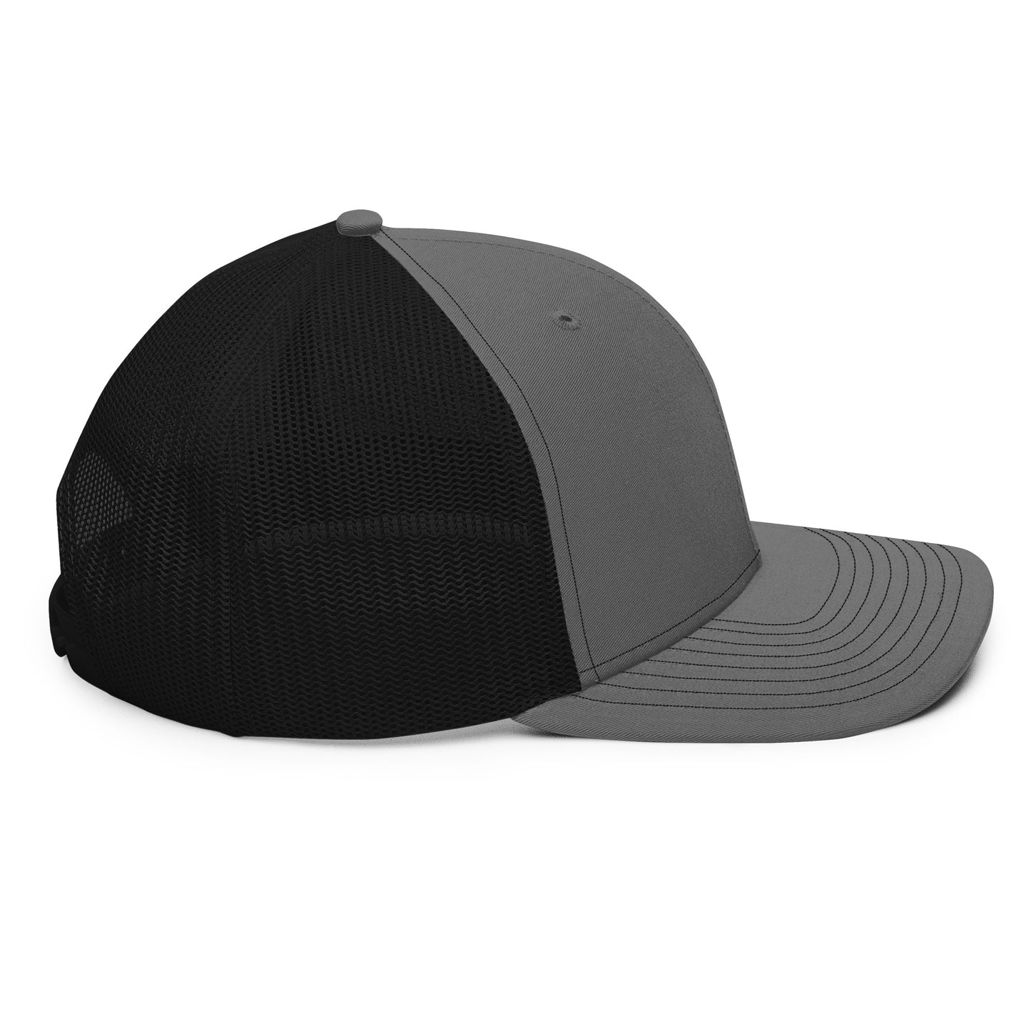 Charcoal & Black Trucker Cap